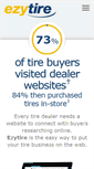 Mobile Screenshot of ezytire.com